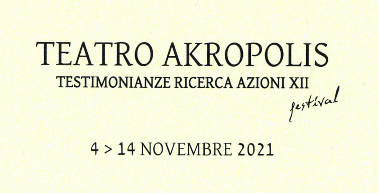 Teatro Akropolis – Festival TRA 2021